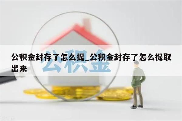 公积金封存了怎么提_公积金封存了怎么提取出来